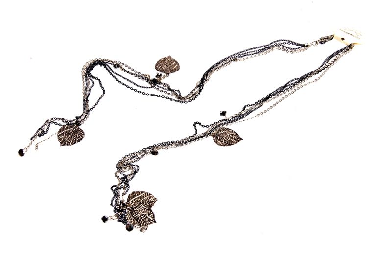 Korean Black Necklace (65X3)