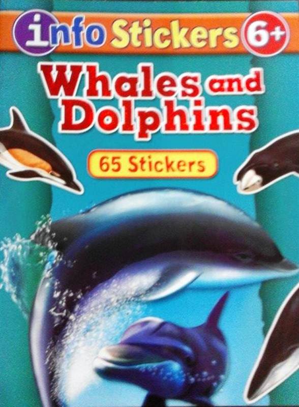 Info Stickers Whales and Dolphines (65 Stickers) not just Stickers but amazing animals facts