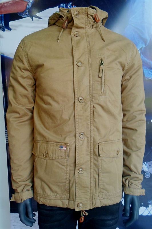 Wrangler Men's Beige Jacket (WRJK1122)