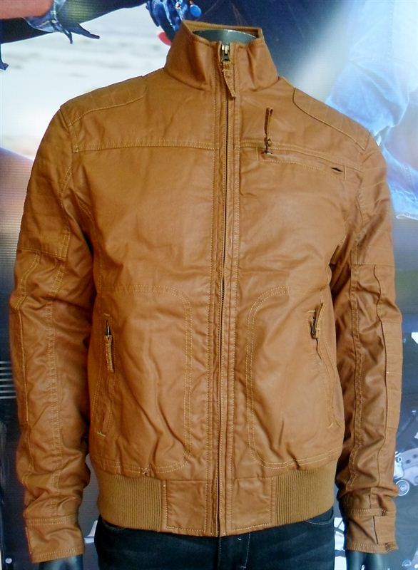 Wrangler Men's Khaki Cotton Jacket (WRJK1146)