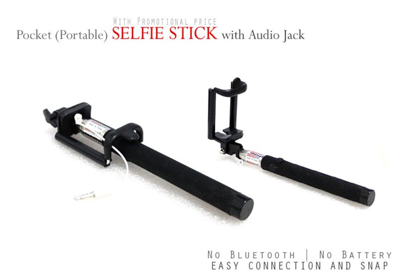 Foldable Pocket Size Portable Selfie Stick (CZ144)