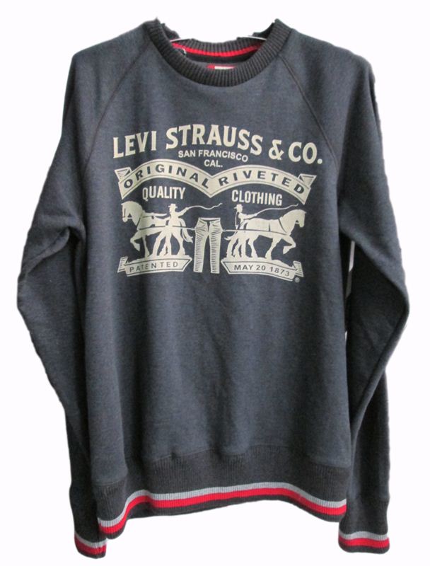 Levis Men's Grey Sweatshirt - Send Gifts and Money to Nepal Online from  