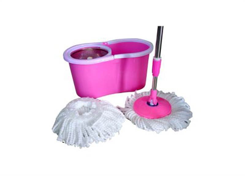 Easy 360 Degrees Spin Mop With Steel Spinner (Soak & Dry)