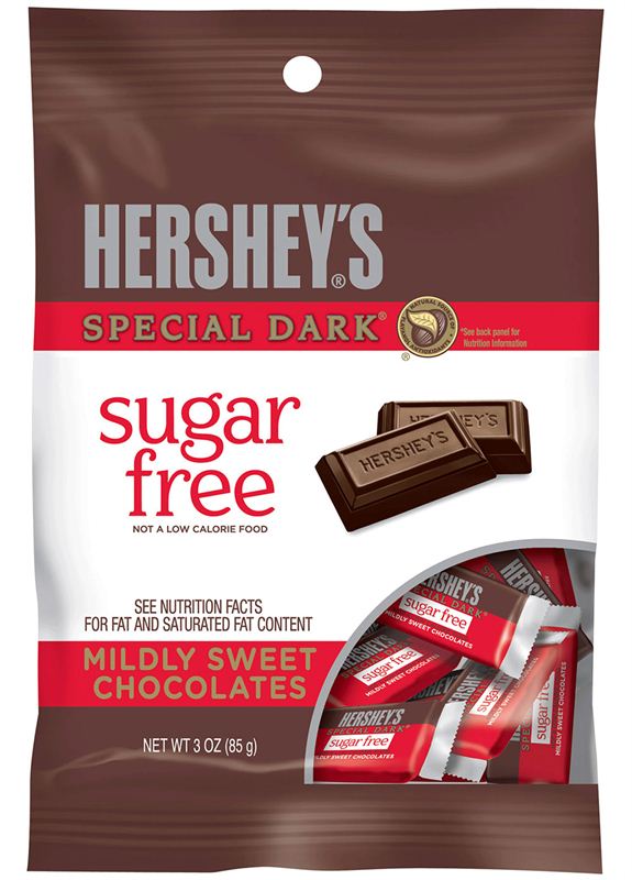 Hershey's Special Dark Sugarfree Mildly Sweet Chocolate (85 gm)