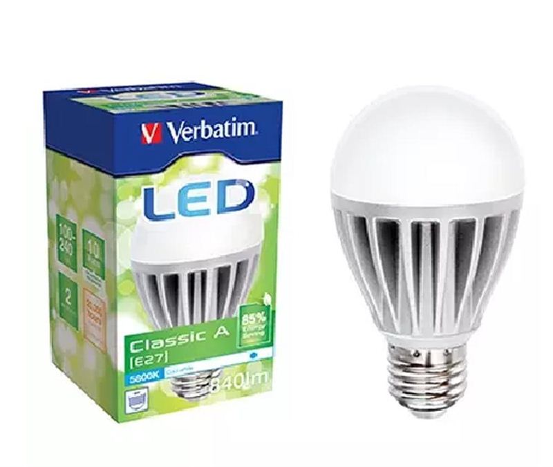 Verbatim 10 Watt E27 Classic A LED Light (64189)