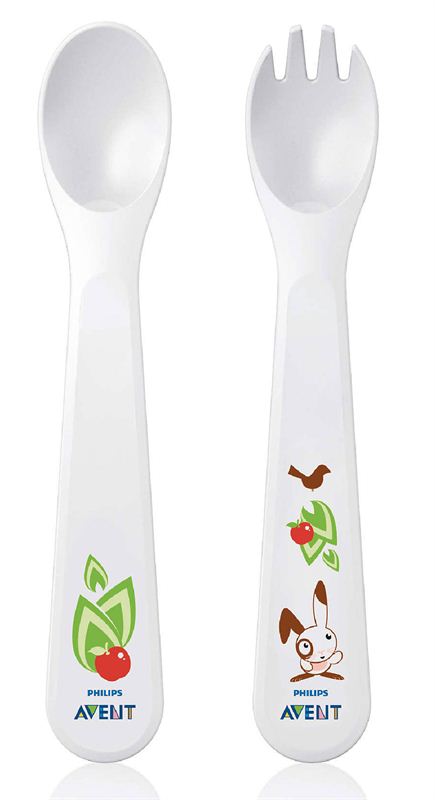 Philips Avent Toddler Fork, Spoon and Knife (SCF714/00)
