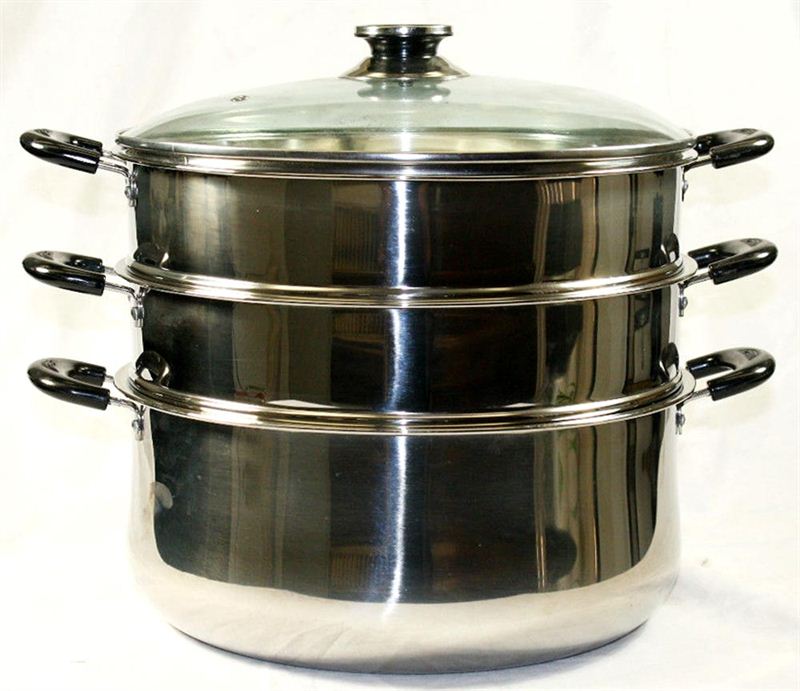Rong Ting Stainless Steel 24 cm Multi-purpose Food Steamer (829-52)