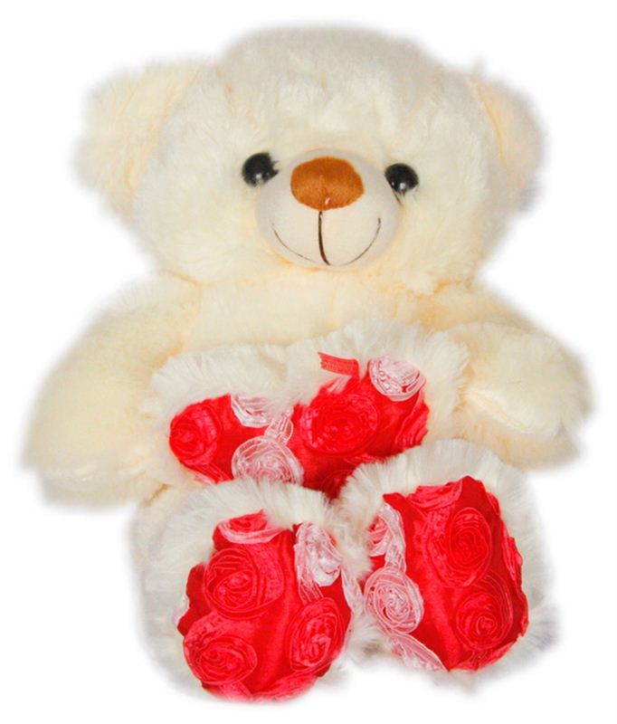 Teddy Bear With Red Heart (18 Inch)
