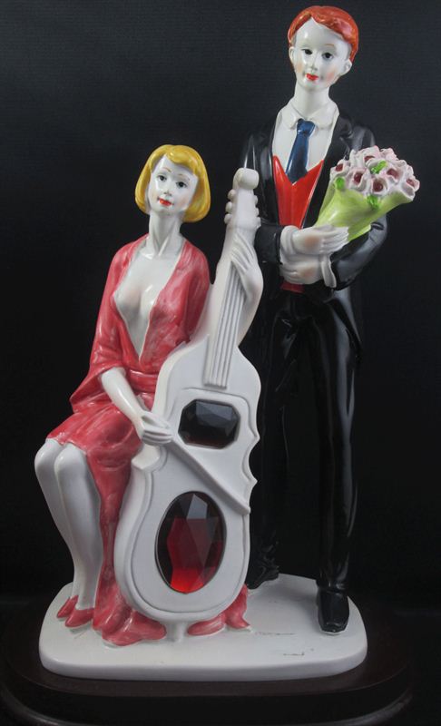 My Melodious Love Couple Show Piece (07A) (7  in x 12  in)