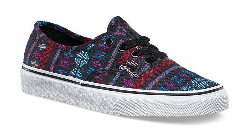 vans authentic multi color