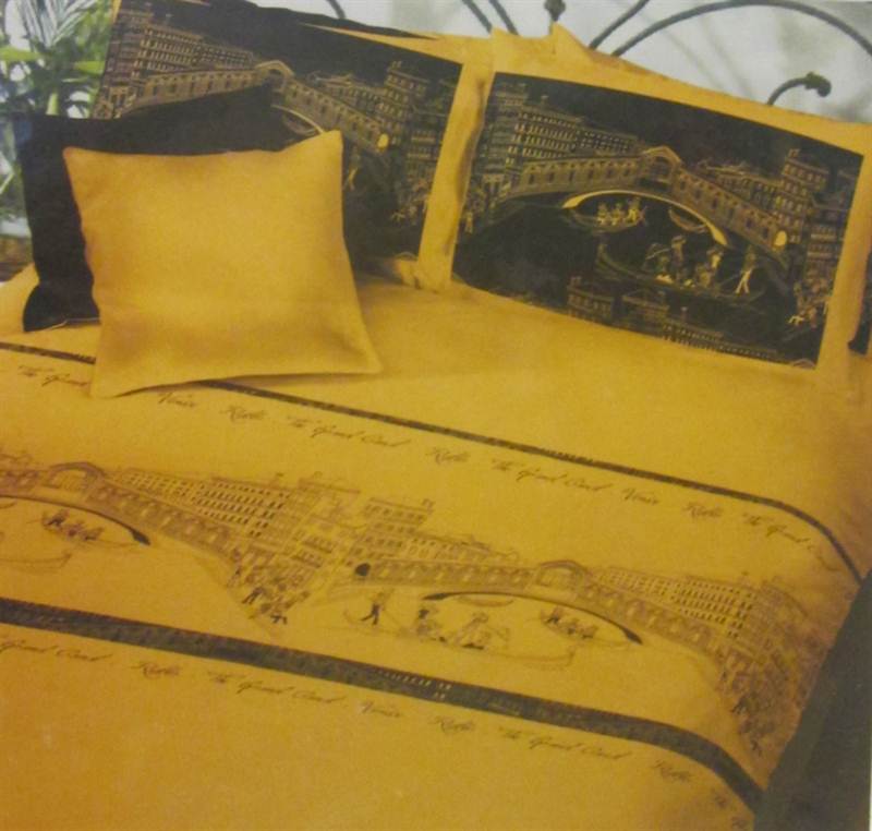 Wonders Of World Bed Sheet(WW-06B)