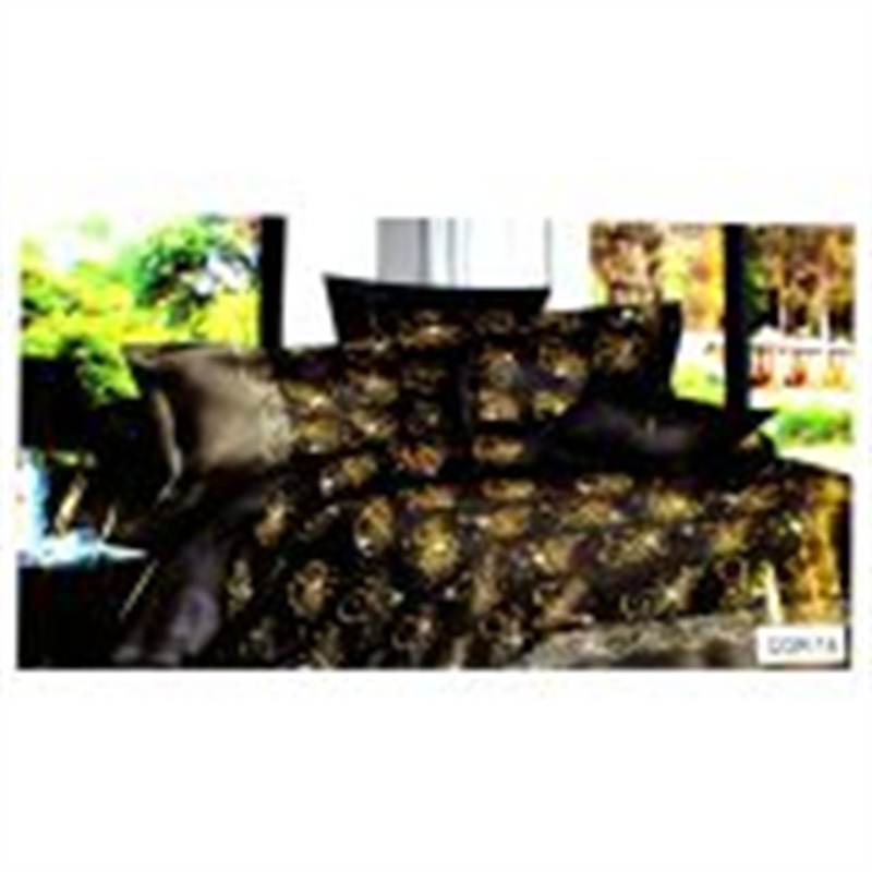 Coral Gold Double Bed Sheet(Cor-16)