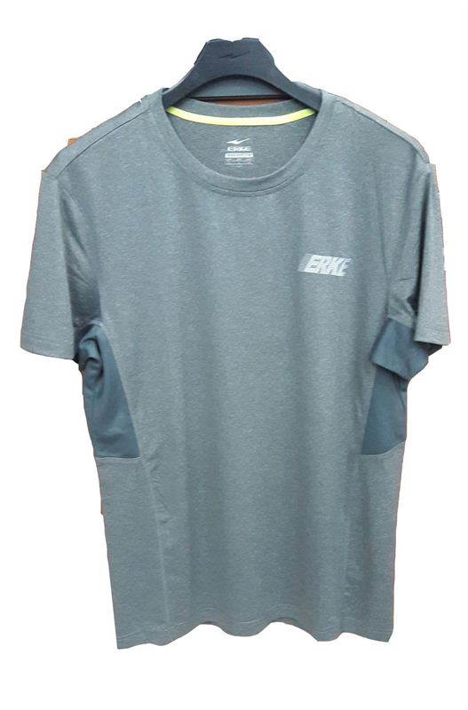 Erke Men's Dark Grey T-Shirt (432) (11216119298-103)
