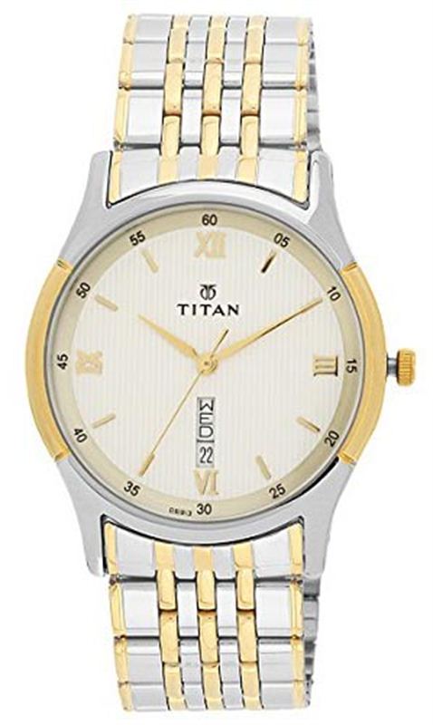 Titan Multi Colored Dial Men's Analog Watch 1636BM01
