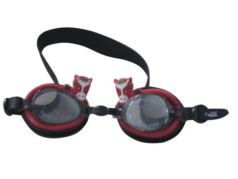 J Pannia Black Swimming Goggles For Kids (2.25)
