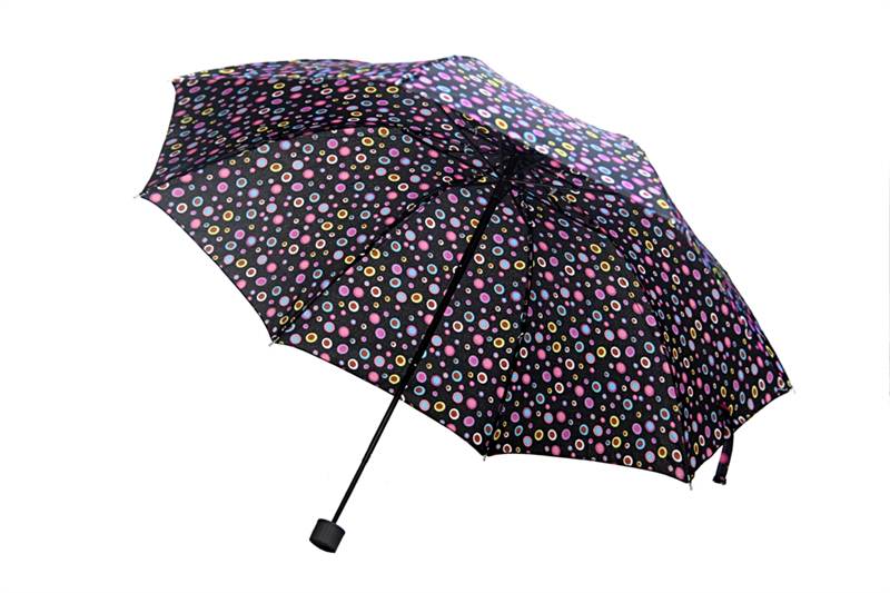 Multi Colored Spotted Umbrella