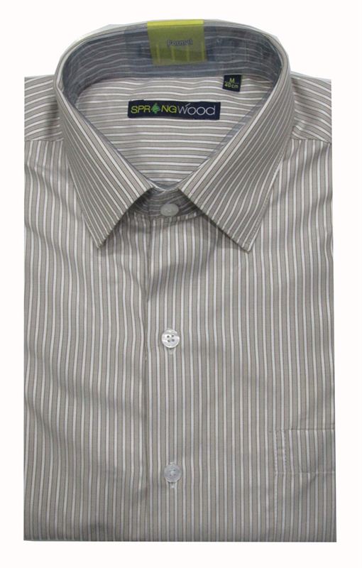 Springwood Grey Stripe Shirt (SW23 CV57S29)