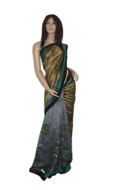 Silk Bhagalpuri Saree with Blouse piece(16SU437)