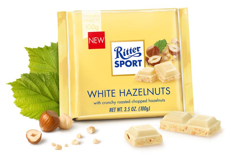 Ritter Sport (White Hazelnuts 100g)