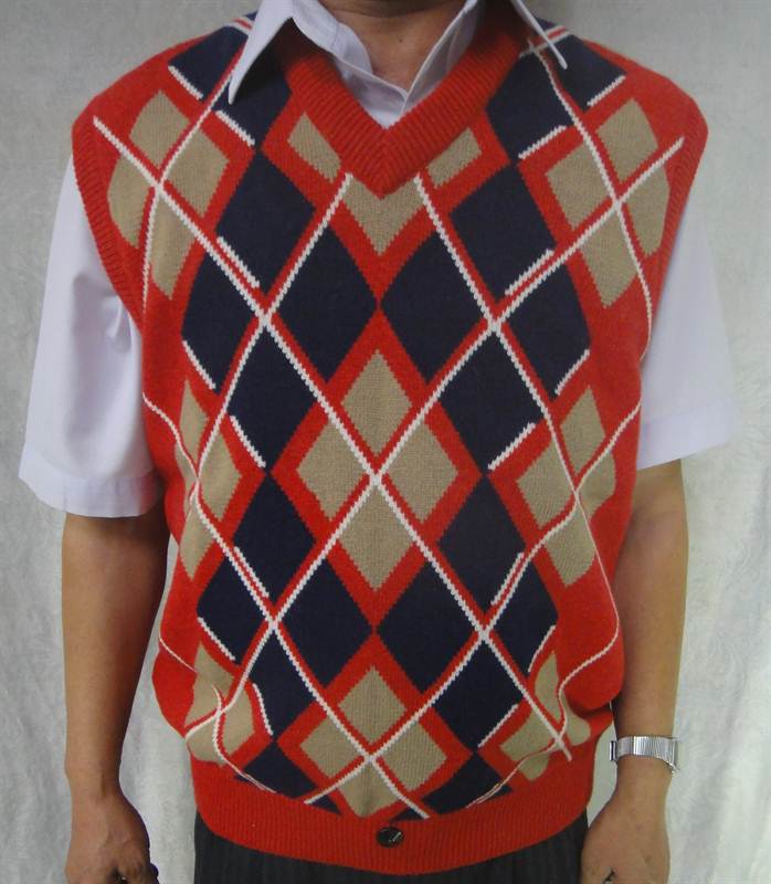 Monte Carlo Gents Sleeveless Sweater, 1201SL