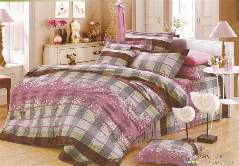 Cotton Nonfadable  King Size Bedsheet With Pillow Cover