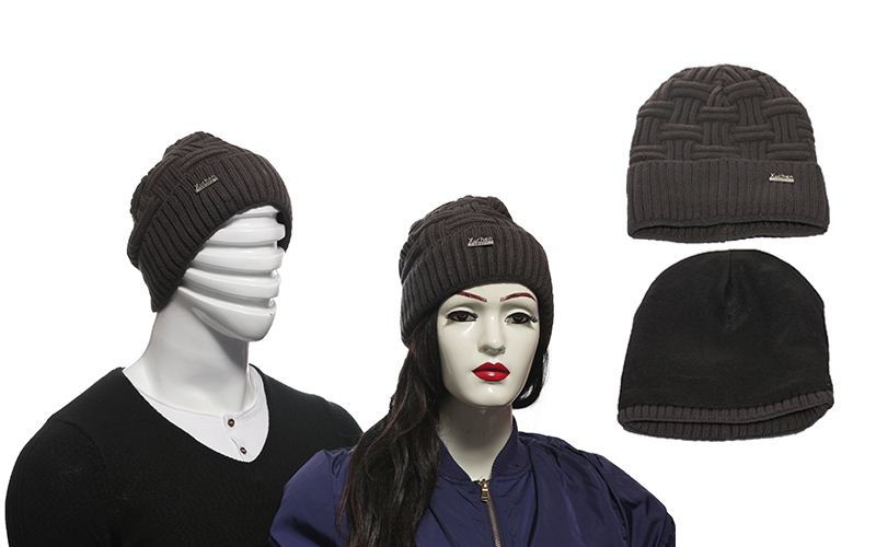 Unisex Vegali Winter Skull Cap Knitting Wool Beanie Hat