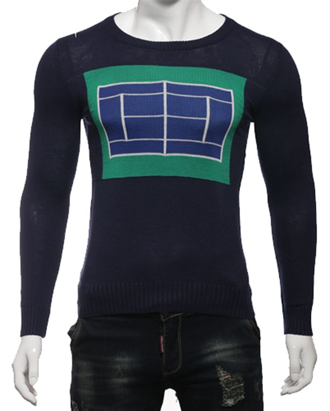 Navy Blue Designer Sweater (M)