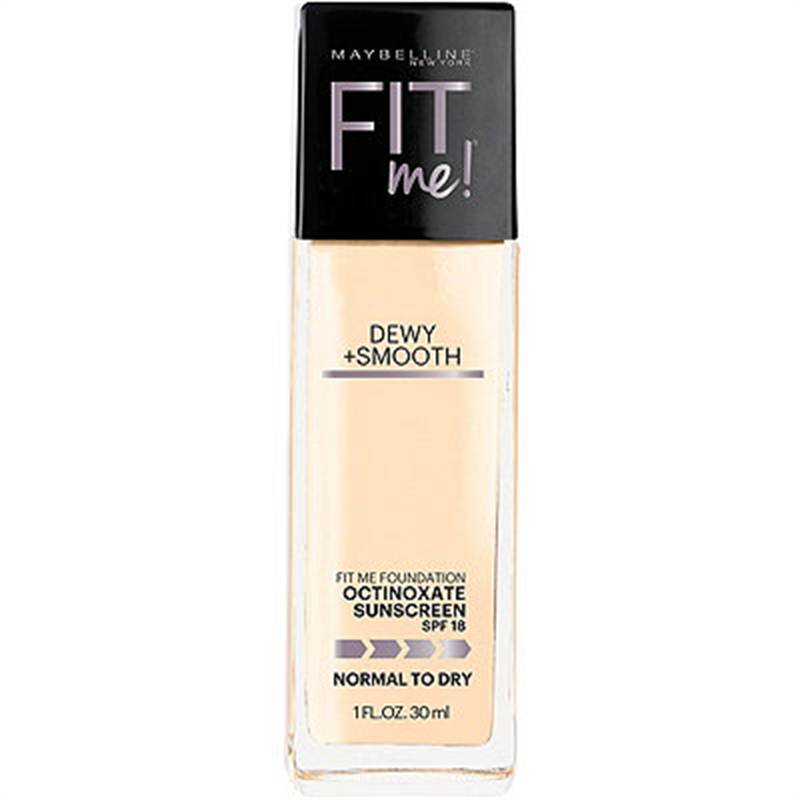 Maybelline New York Fit Me Foundation Dewy + Smooth - Classic Ivory