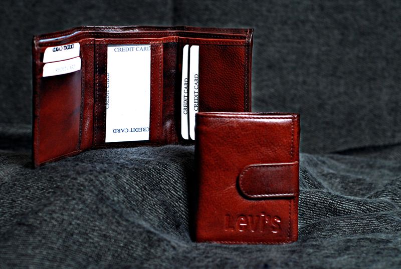 Brown Levis Wallet