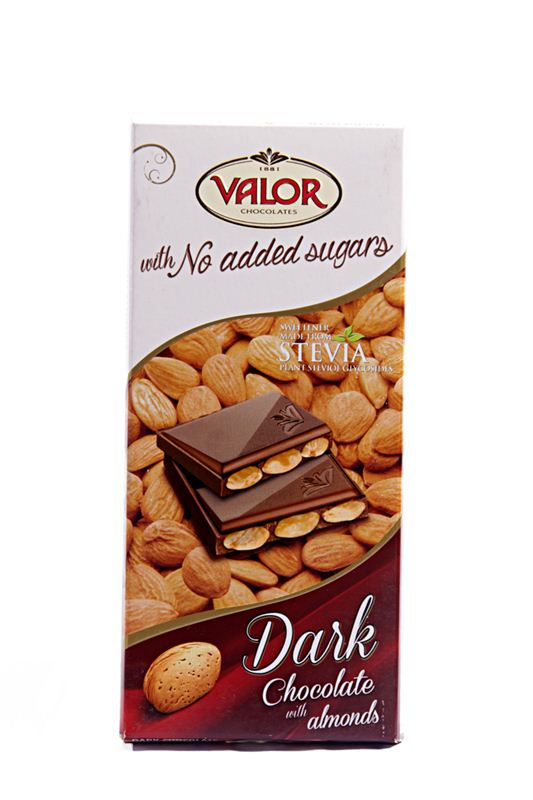 Valor Dark Chocolate with Almonds(150 gm)
