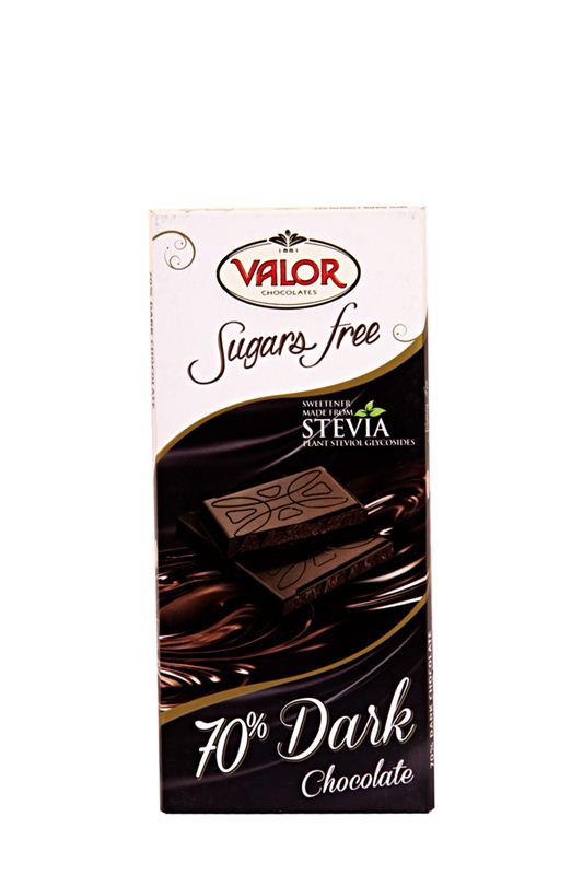 Vaylor Sugar Free 70% Dark Chocolate (100g)