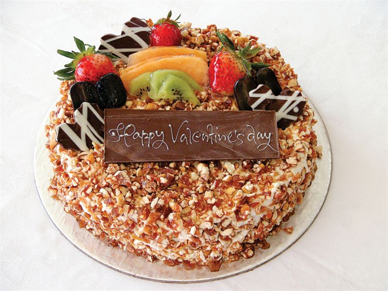 Romantic Lover Nougatine Cake(1 kg)