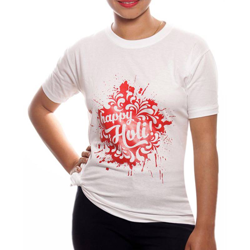 Happy Holi T Shirt For Women Send Gifts And Money To Nepal Online 
