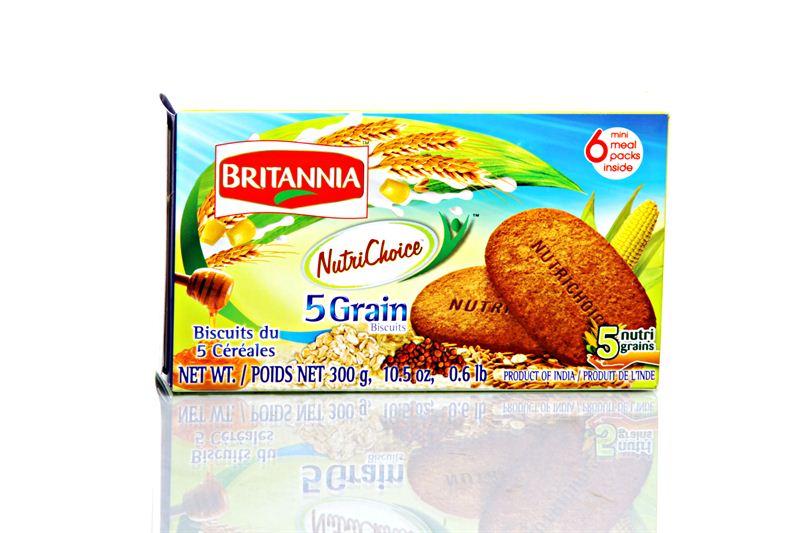 Britannia 5 grain Biscuits(300 gm)