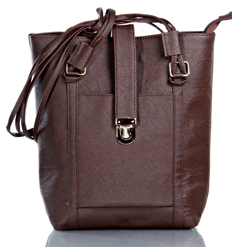 Brown Ladies Hand Bag