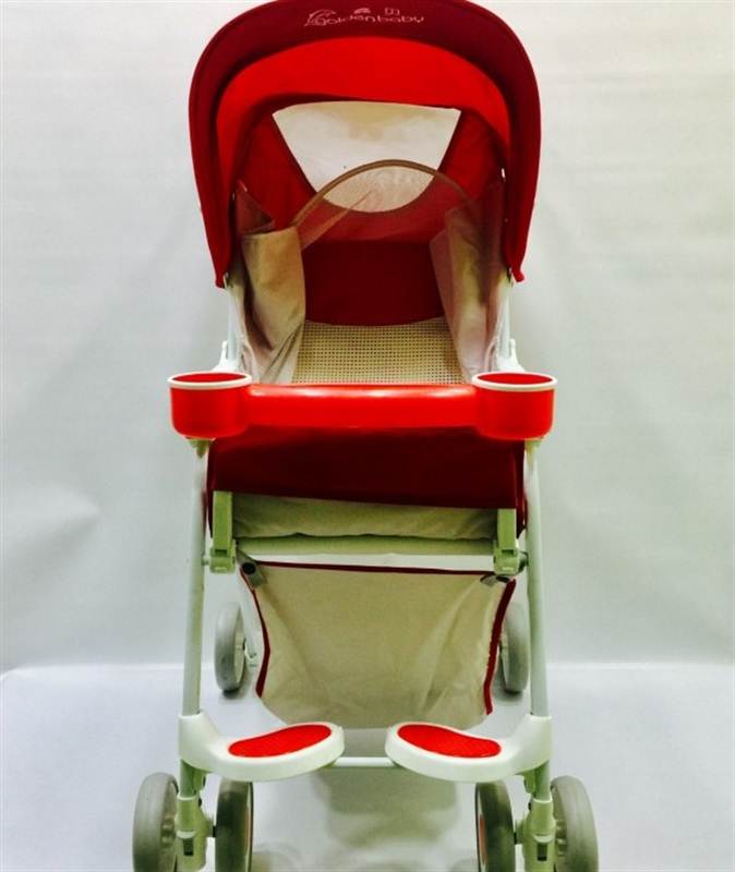 Simple yet Comfy Red Strollers
