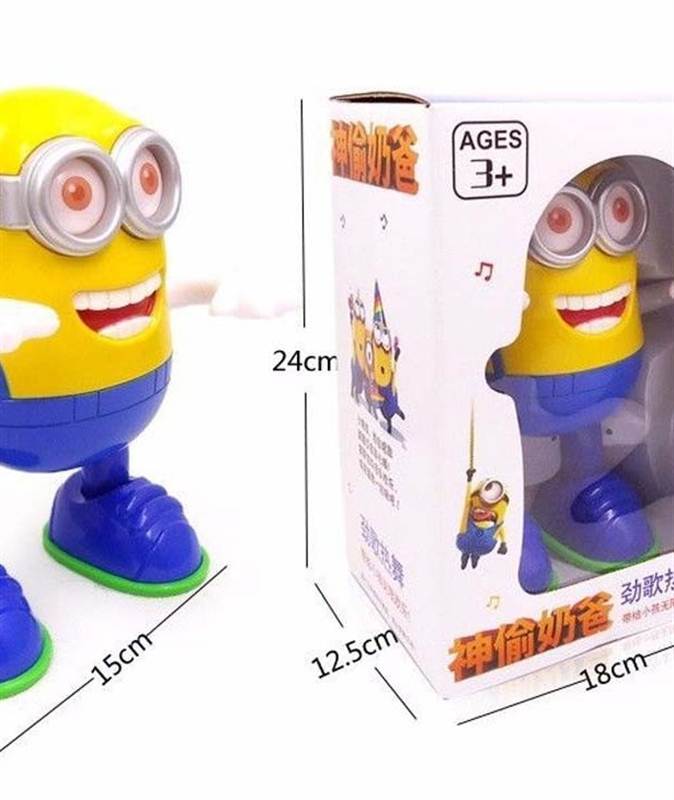 dancing and singing minion 