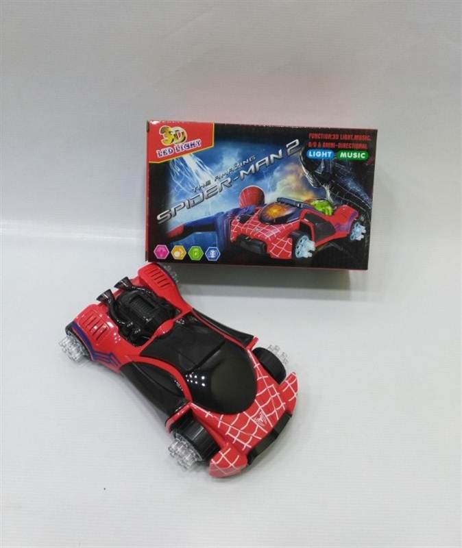 Spiderman car with light, sound and action