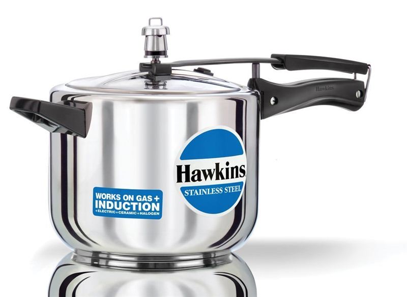 Hawkins Stainless Steel  Pressure Cooker (5 ltr)