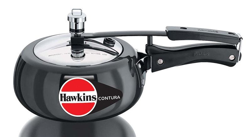 Hawkins Conturo Black Pressure Cooker  (2ltr)