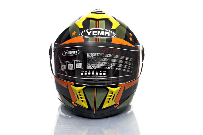 Casco yema helmet clearance
