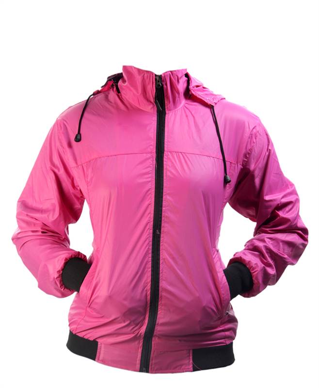 Ladies Wind Cheater (Rouge Pink)