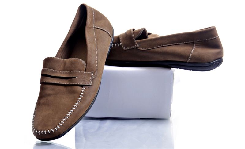Brown Loafer shoes (size7)