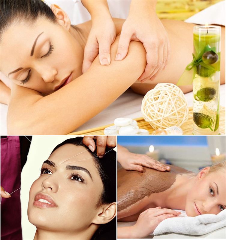 Aroma Therapy (60 min)+ Body Scrub+ Threading (Complementary)