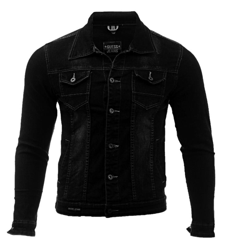 Black Denim Jacket(large)