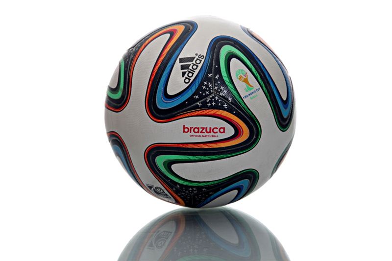 Adidas Brazuca Official Match Ball - White and Blue - Send Gifts