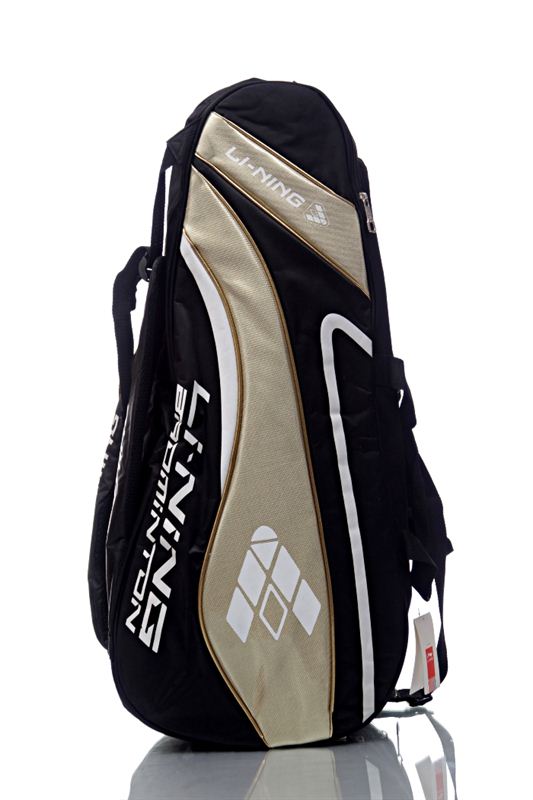 Li-Ning Badminton Racket Bag- Black and Gold