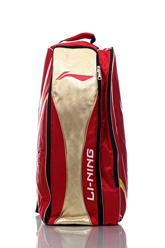Li-Ning Badminton Racket Bag- Red and Gold