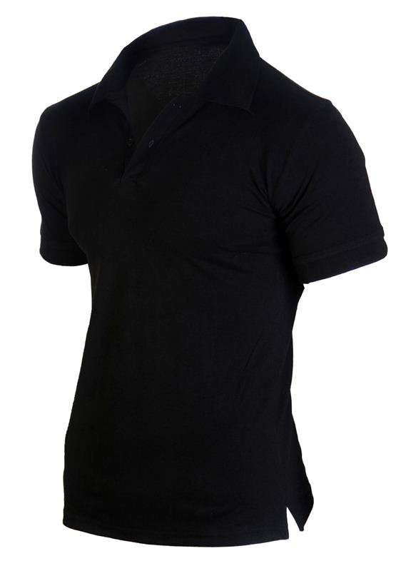 Black Polo T-Shirt (S)