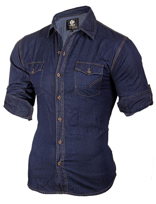 Blue Denim Shirt (L)